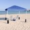 Flash Furniture 10'x10' Blue Pop Up Canopy Tent with Wheeled Case JJ-GZ1010PKG-BL-GG - alternate 1